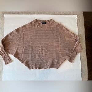 Streetwear Society Ribbed Knit Top in Beige